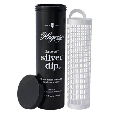 Hagerty Flatware Silver Dip: instant tarnish removal for silver flatware