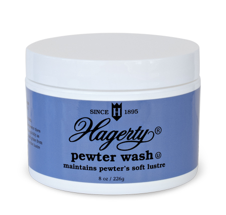 Hagerty Pewter Wash: cleans and removes tarnish from pewter
