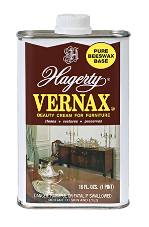 Hagerty Vernax Furniture Polish: restores wood and leather