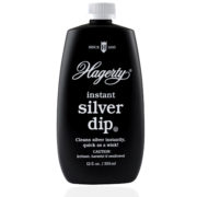 Hagerty Instant Silver Dip: removes heavy tarnish in seconds
